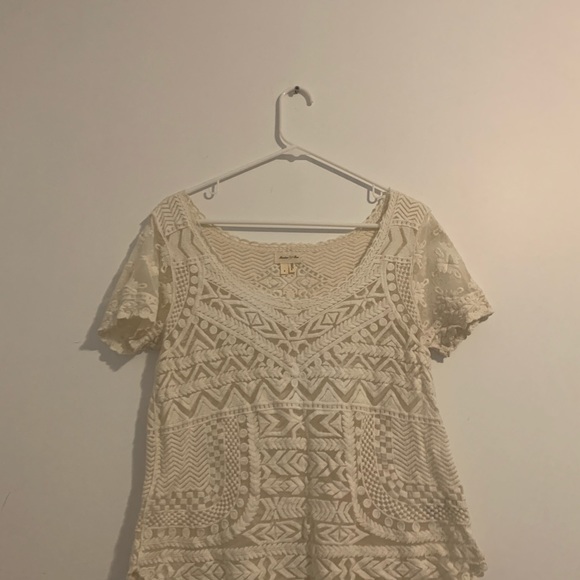 meadow rue lace top small - Picture 2 of 6